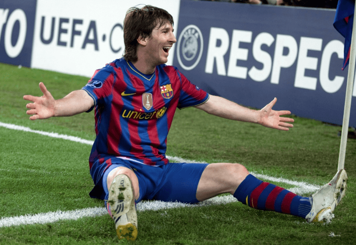 Tìm hiểu về Cú Poker là gì trong bóng đá 5 Màn ăn mừng Cú Poker nổi tiếng của Messi vào lưới Arsenal